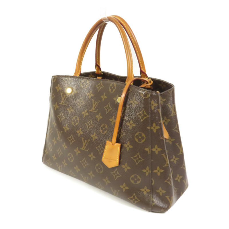 LOUIS VUITTON Monogram Montaigne MM金扣手挽肩背兩用袋-2