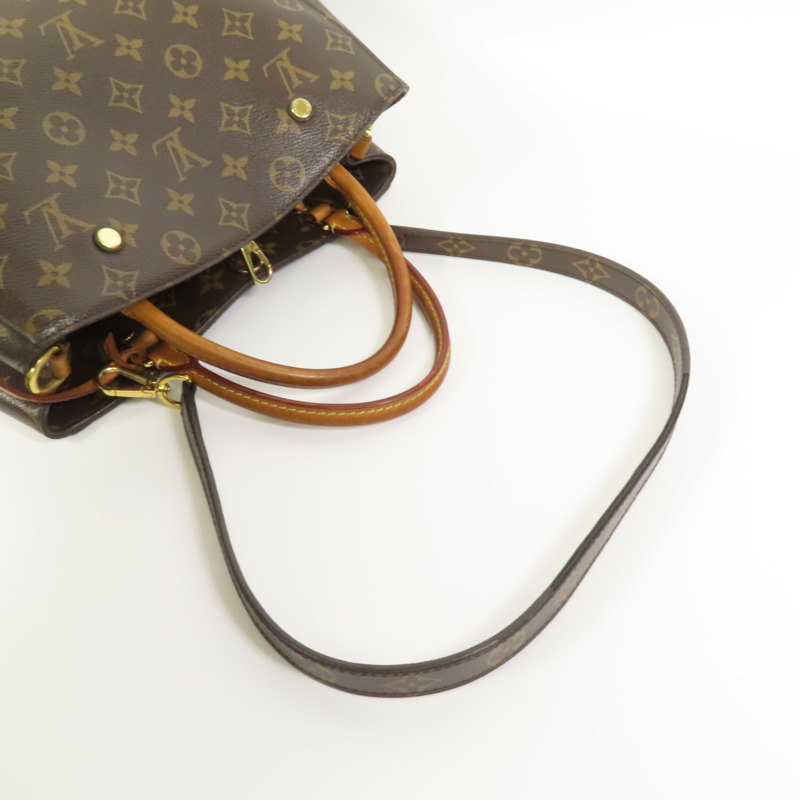 LOUIS VUITTON Monogram Montaigne MM金扣手挽肩背兩用袋-5
