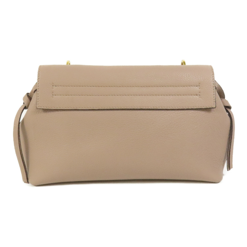 Valentino 牛皮皮革Vring金扣肩背袋-1