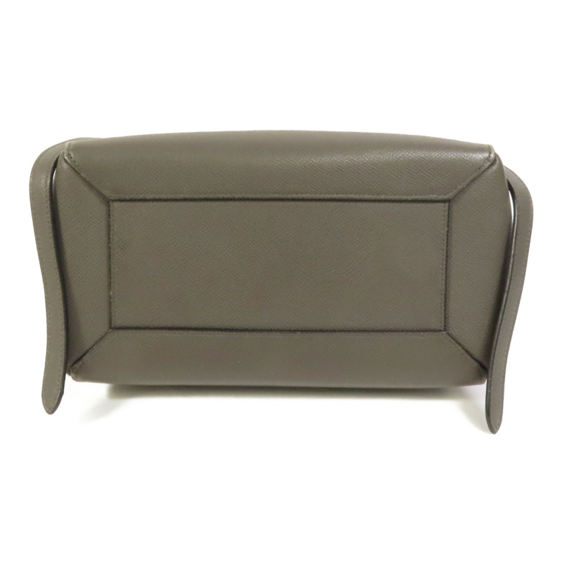 CELINE 牛皮皮革Micro Belt Bag金扣手挽肩背兩用袋-3