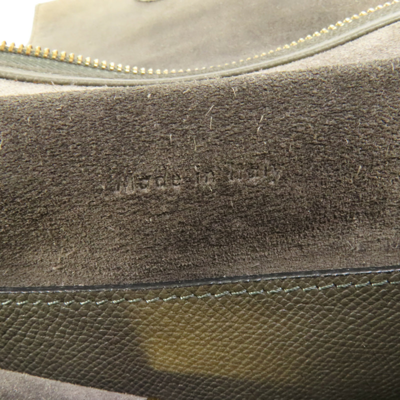 CELINE 牛皮皮革Micro Belt Bag金扣手挽肩背兩用袋-8