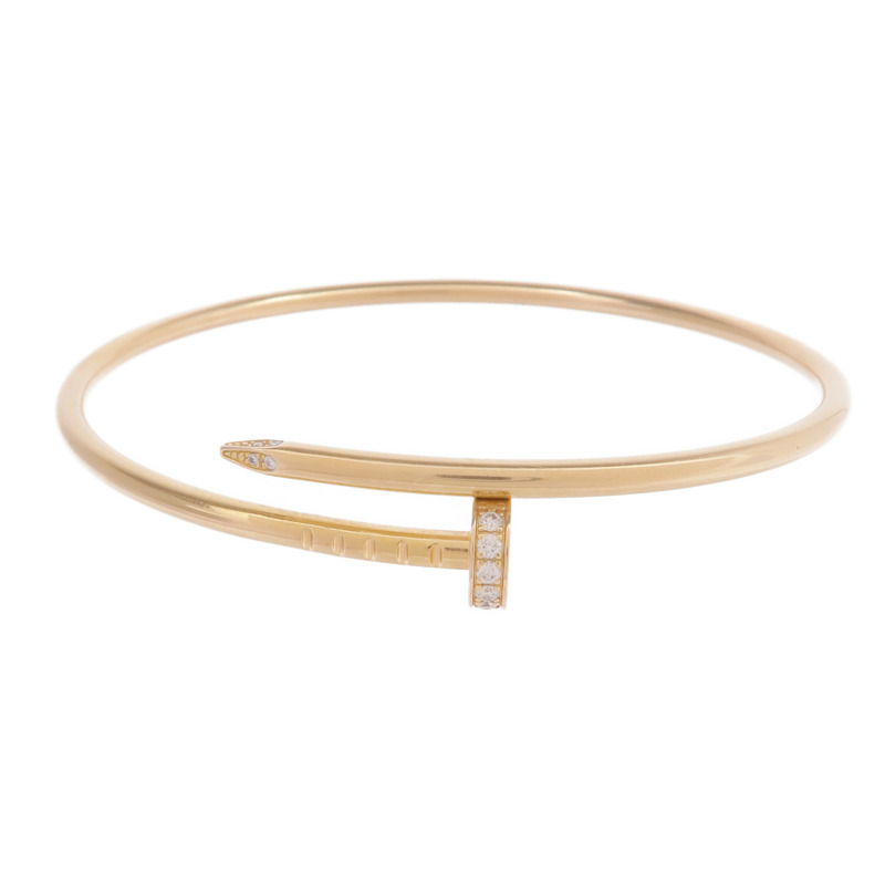 CARTIER 18K黃金Juste Un Clou SM手鐲-0