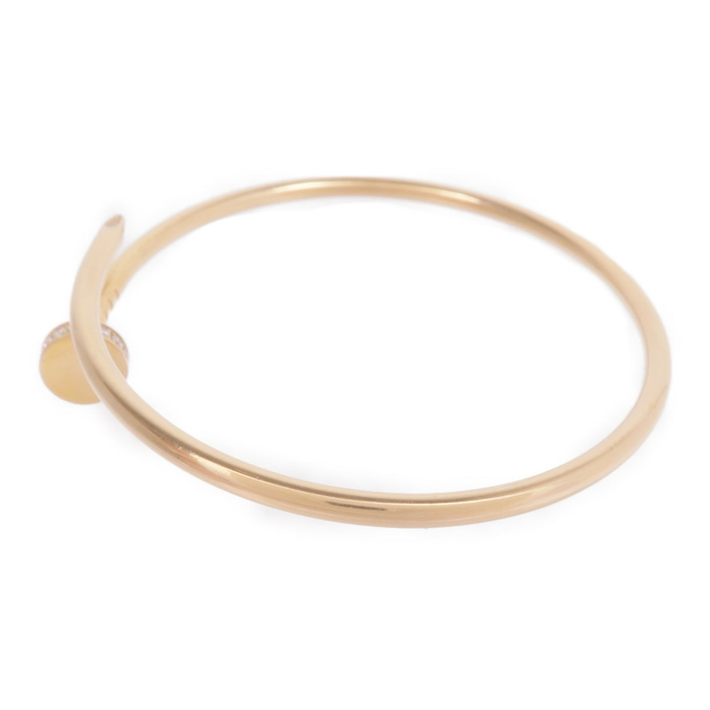 CARTIER 18K黃金Juste Un Clou SM手鐲-1