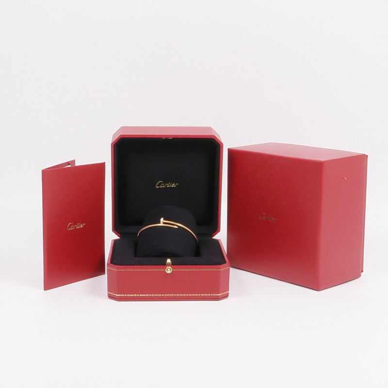 CARTIER 18K黃金Juste Un Clou SM手鐲-6