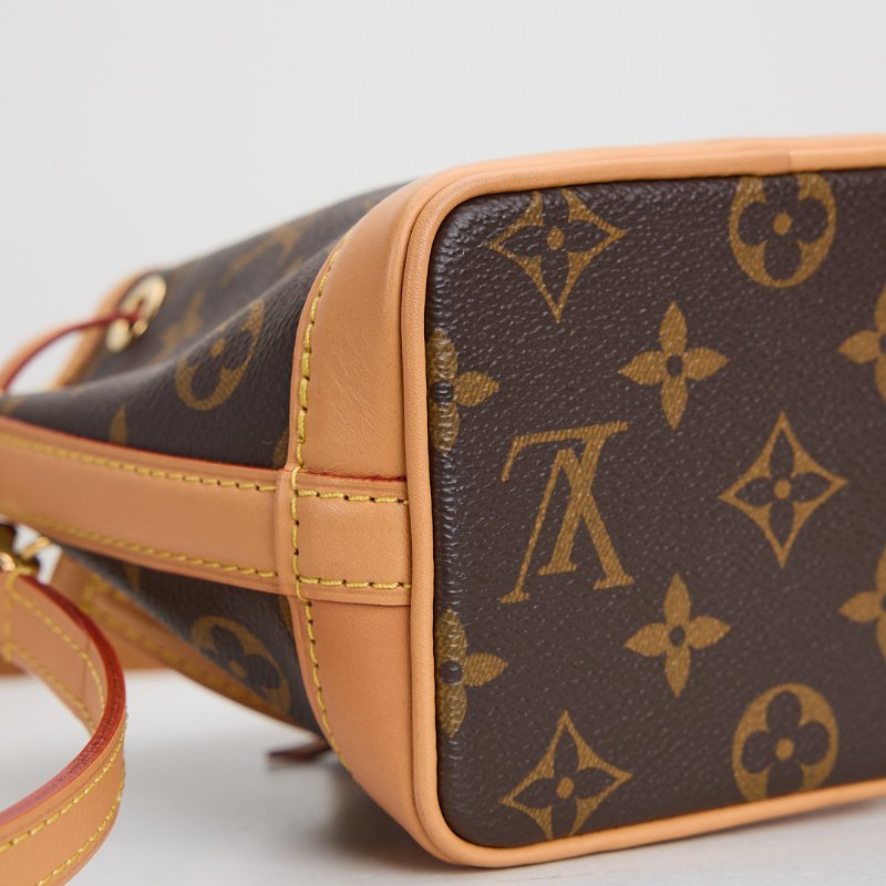 二手Lv Nano Noé 水桶包/老花-14