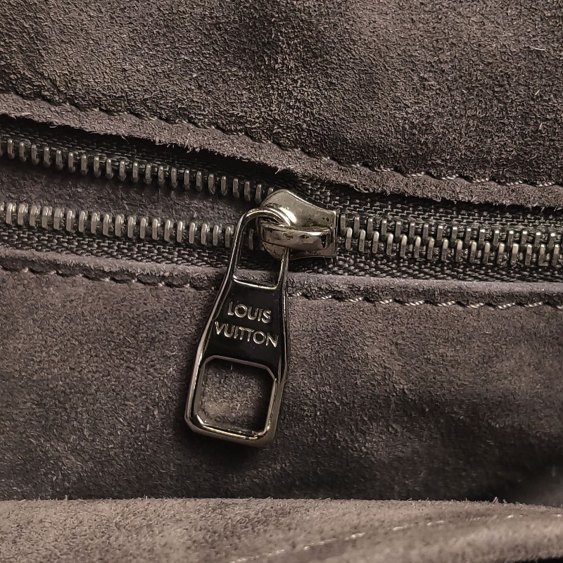 Louis Vuitton (LV) Lockit牛皮蛇皮拼色字母logo手提包-11