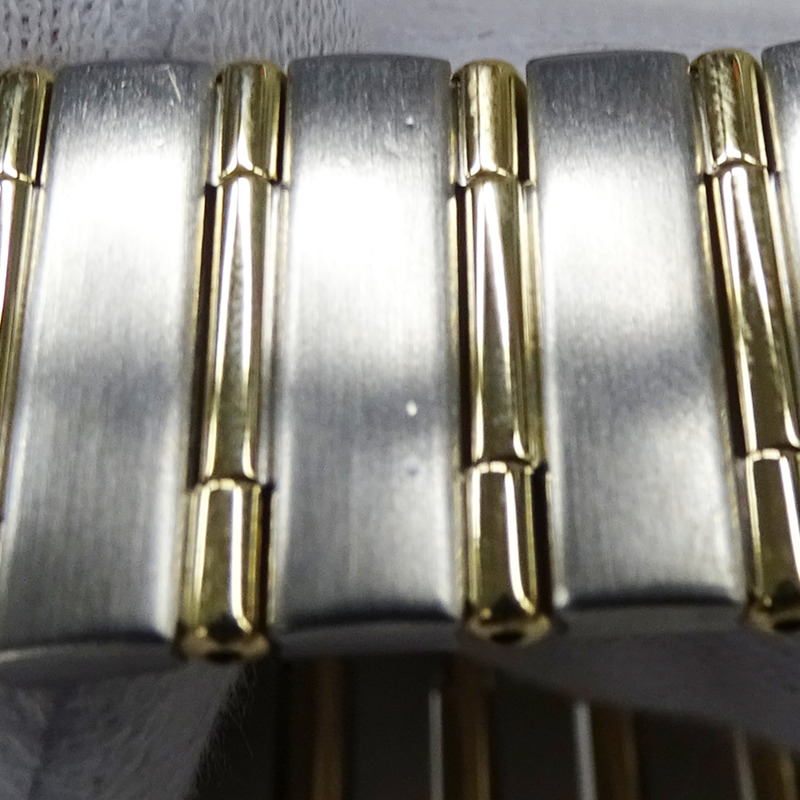 歐米茄星座系列 1212.10 男士腕錶，日期顯示，石英機芯，QZ，不鏽鋼，黃金，全金條，拋光-7