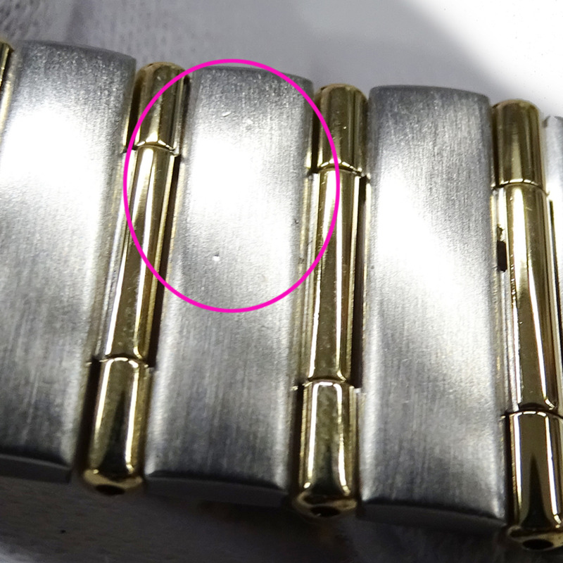 歐米茄星座系列 1212.10 男士腕錶，日期顯示，石英機芯，QZ，不鏽鋼，黃金，全金條，拋光-9