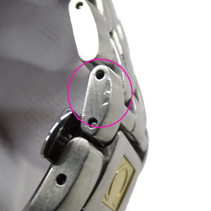 歐米茄海馬系列 2511.81 男士腕錶，120公尺防水，日期顯示，石英機芯，QZ系列，不鏽鋼錶殼，銀色，海軍藍錶盤，拋光處理-9