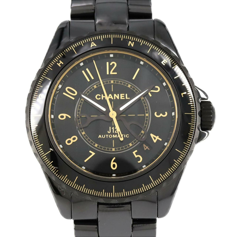 香奈兒 J12 Couture 38毫米限量版 H9762 陶瓷自動腕錶-0