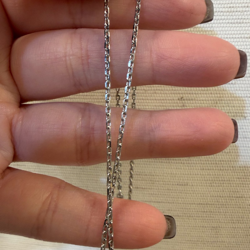 Hermes 黑銀 mini POP H項鍊-5