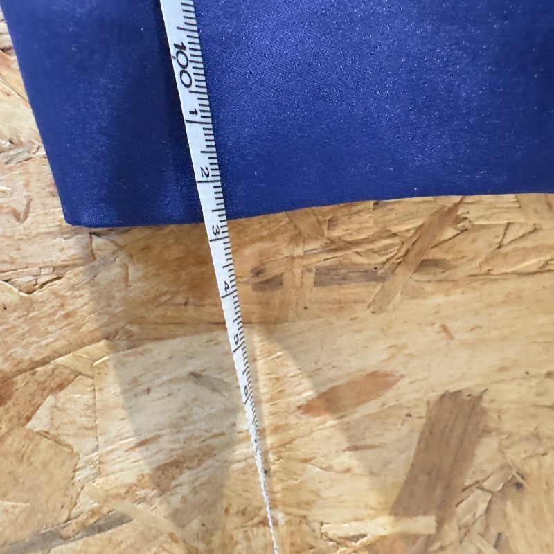 【美收精品】ARMANI 寶藍色緞面洋裝 4-520-8