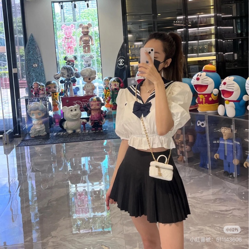 Chanel 香奈兒 vanity mini 白雪公主 化妝盒 小廢包 小盒子 口紅包 化妝包 斜背包 肩背包 手提包-16