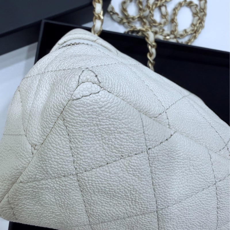 Chanel 香奈兒 vanity mini 白雪公主 化妝盒 小廢包 小盒子 口紅包 化妝包 斜背包 肩背包 手提包-19