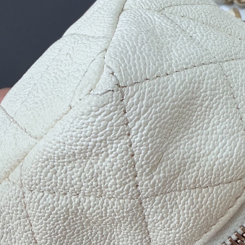 Chanel 香奈兒 vanity mini 白雪公主 化妝盒 小廢包 小盒子 口紅包 化妝包 斜背包 肩背包 手提包-26