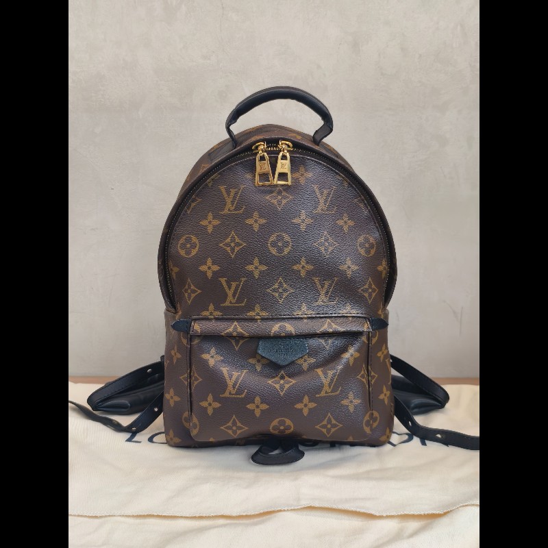 LV路易威登 palm springs老花後背包 小號-0