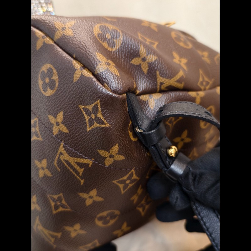 LV路易威登 palm springs老花後背包 小號-10