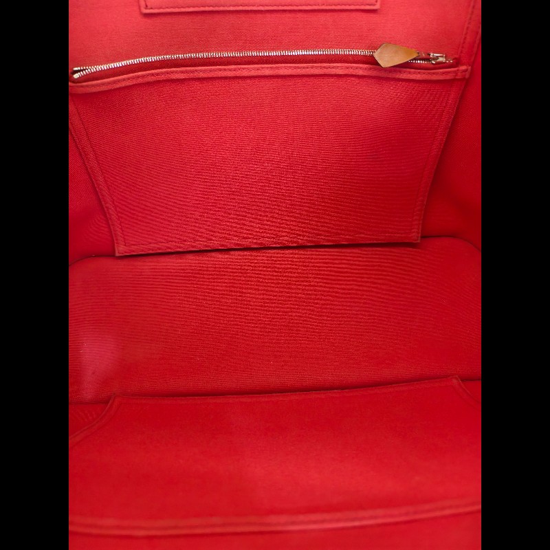 Hermes 帆布托特包 西瓜紅 肩背包手提包-6