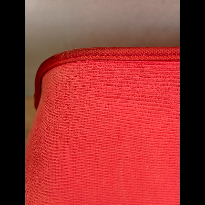 Hermes 帆布托特包 西瓜紅 肩背包手提包-20