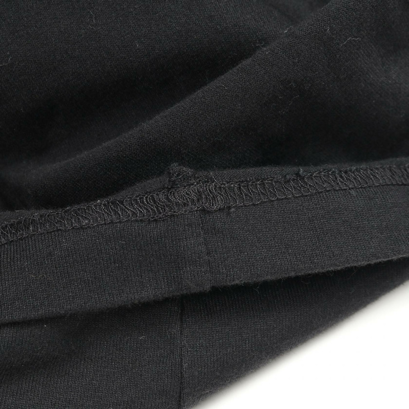 路易威登 (LOUIS VUITTON) 黑色純棉T卹，男士XL碼，內裡朝外印有LV壓紋logo，二手。-8