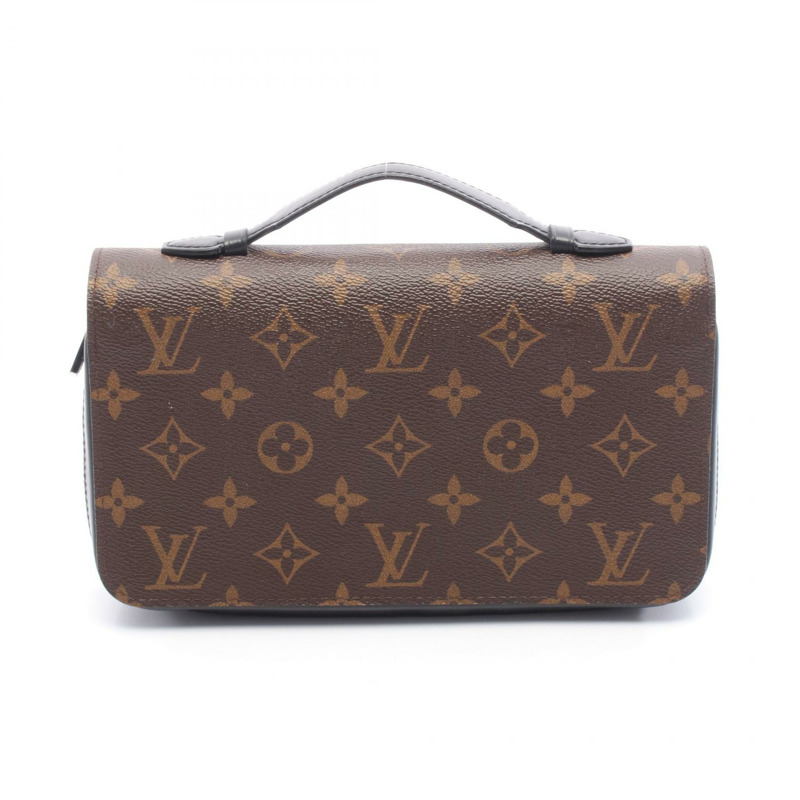 路易威登 Zippy XL Around 長版皮夾 M61506 Monogram Macassar 二手 LV-0