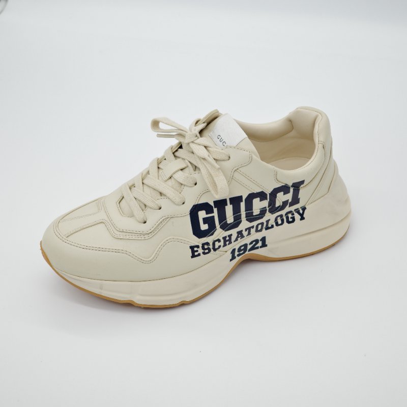 Gucci 古馳  Rhyton Shoe 白色 印花 球鞋 運動鞋-1