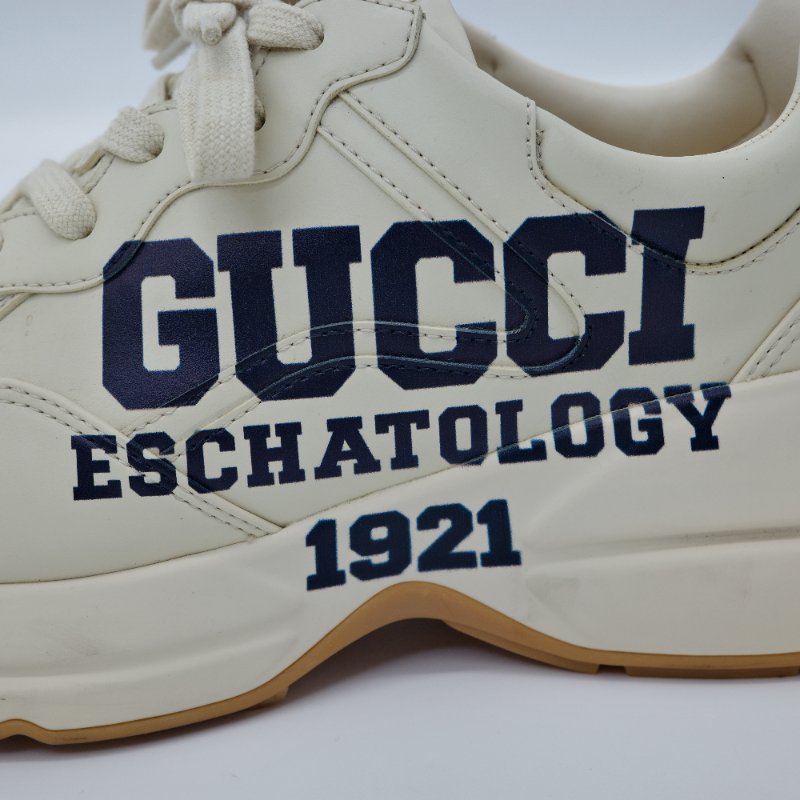 Gucci 古馳  Rhyton Shoe 白色 印花 球鞋 運動鞋-12
