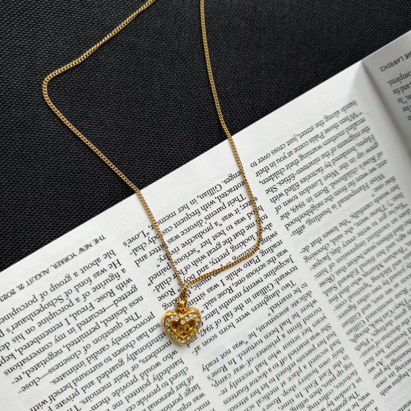 Dior 中古項鍊 正常使用痕跡 97新-3