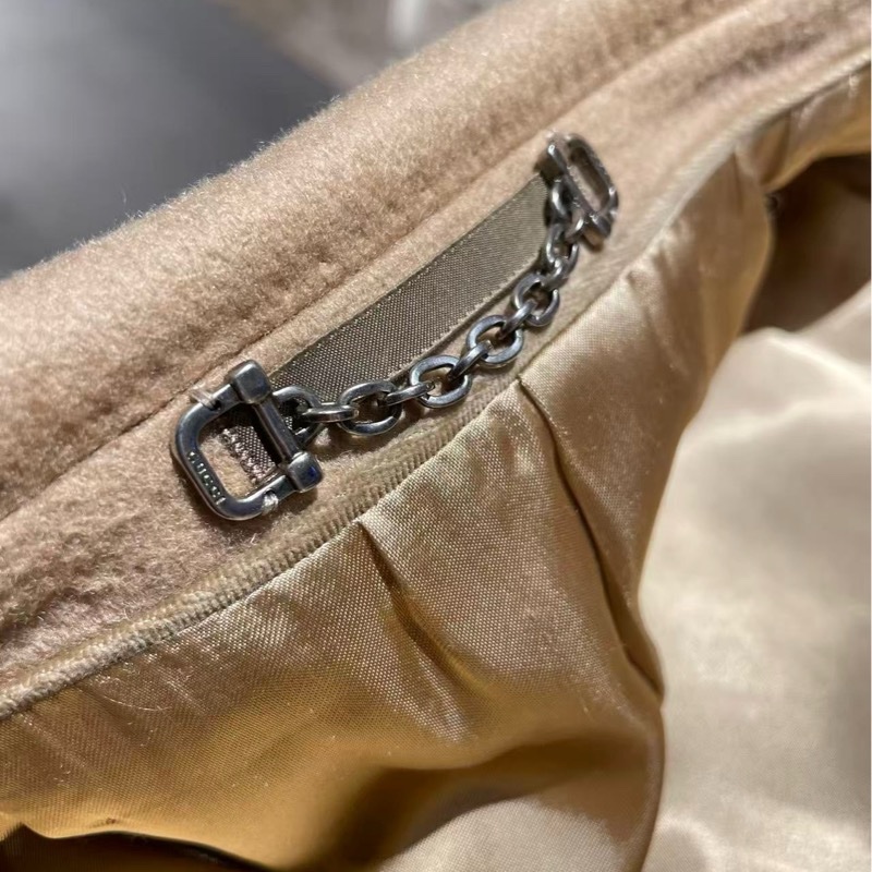 Gucci 瑞士製羊毛駝色大衣-3