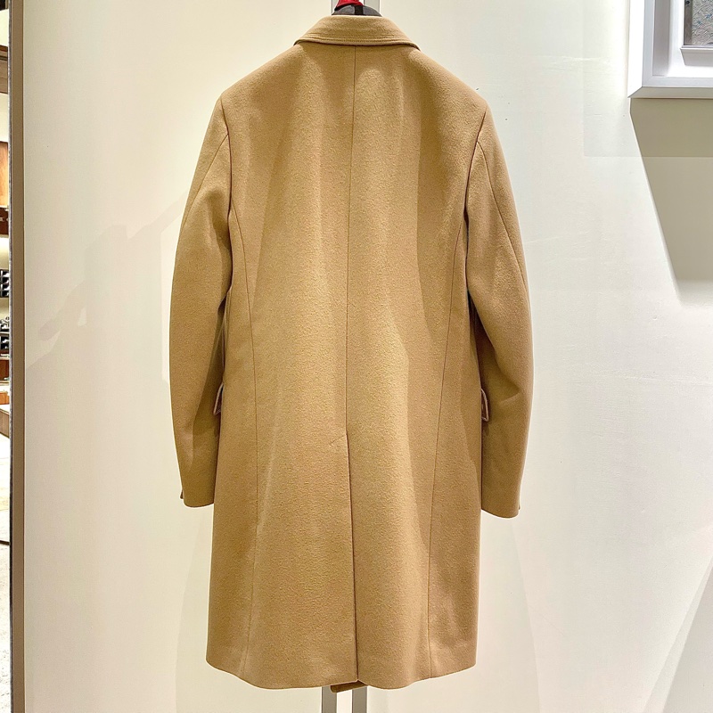 Gucci 瑞士製羊毛駝色大衣-10