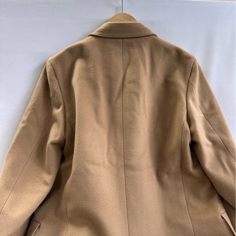 Gucci 瑞士製羊毛駝色大衣-12