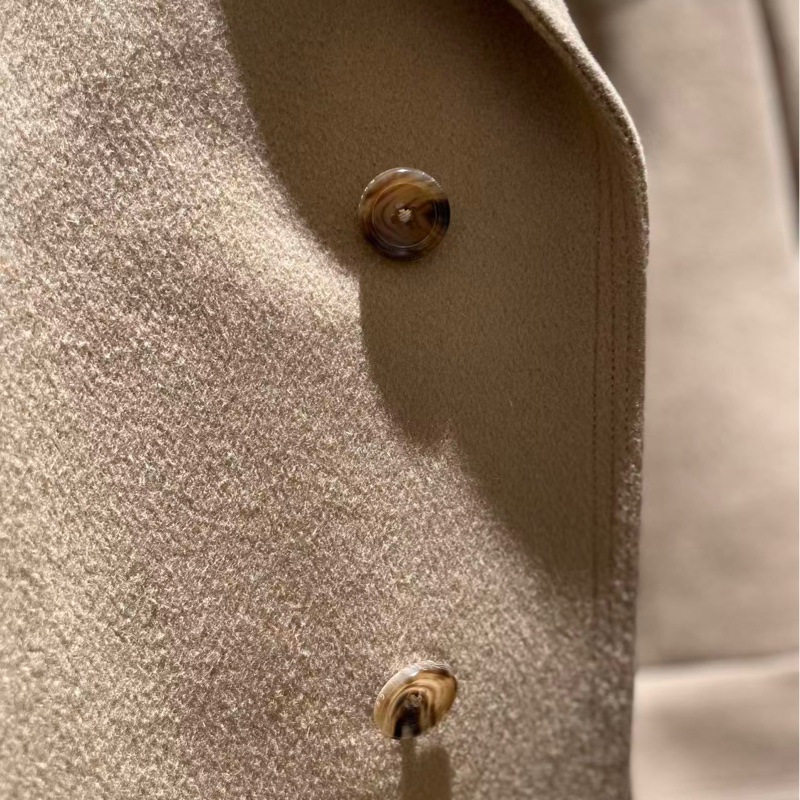 Gucci 瑞士製羊毛駝色大衣-18