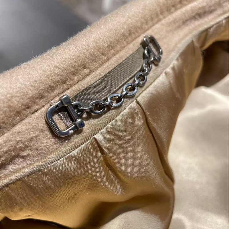 Gucci 瑞士製羊毛駝色大衣-19