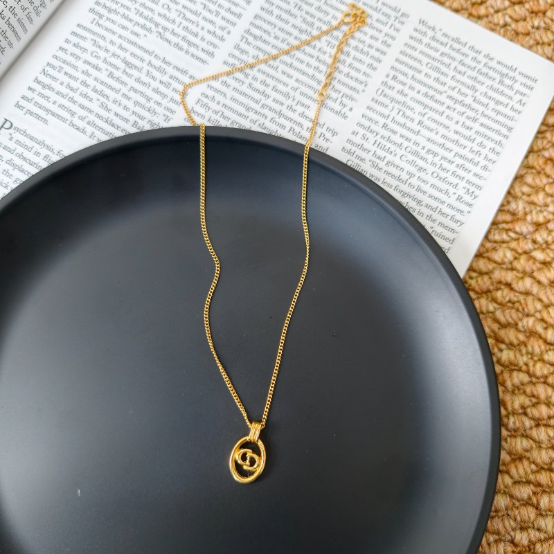 Dior 中古項鍊 正常使用痕跡 97新-3