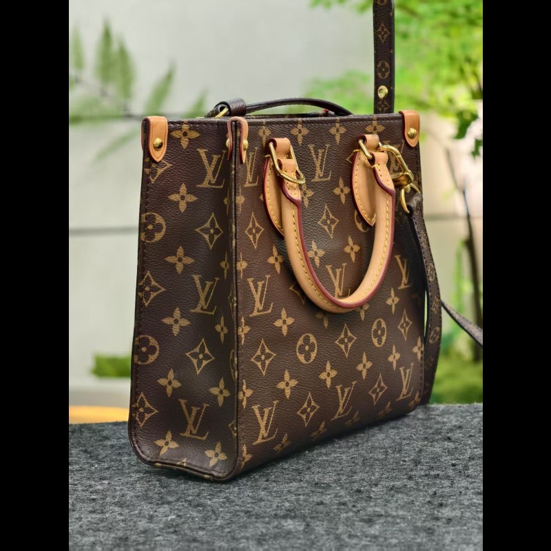 LV路易威登 Sac Plat BB老花琴譜包-2