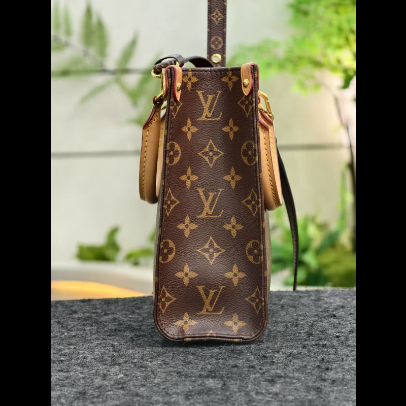 LV路易威登 Sac Plat BB老花琴譜包-3