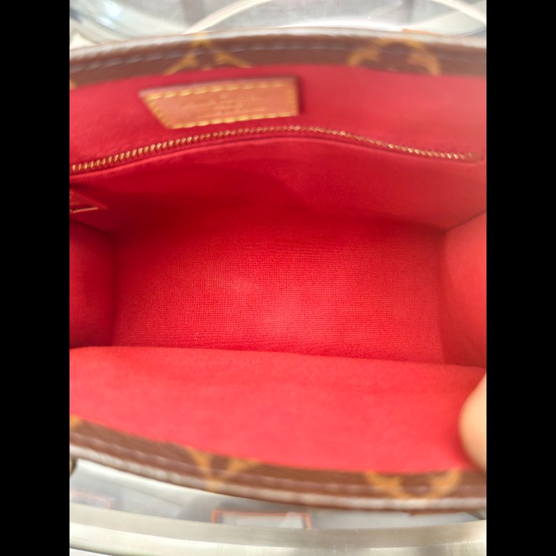 LV路易威登 Sac Plat BB老花琴譜包-7