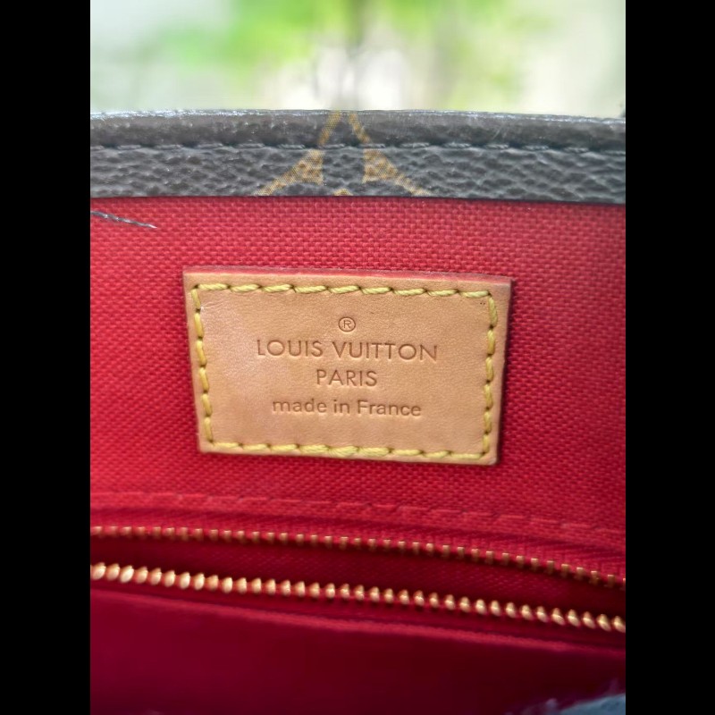 LV路易威登 Sac Plat BB老花琴譜包-8