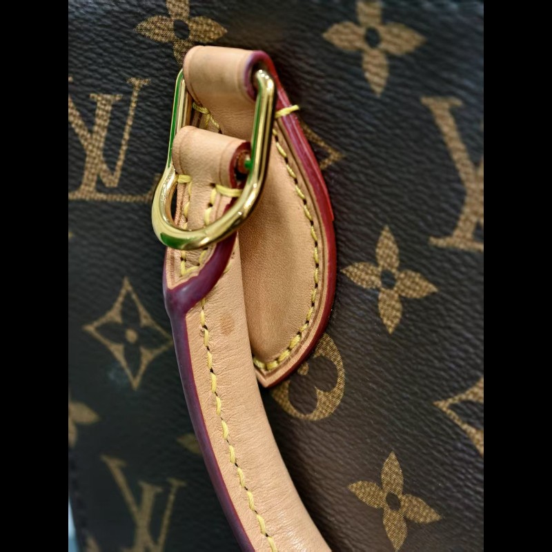 LV路易威登 Sac Plat BB老花琴譜包-16