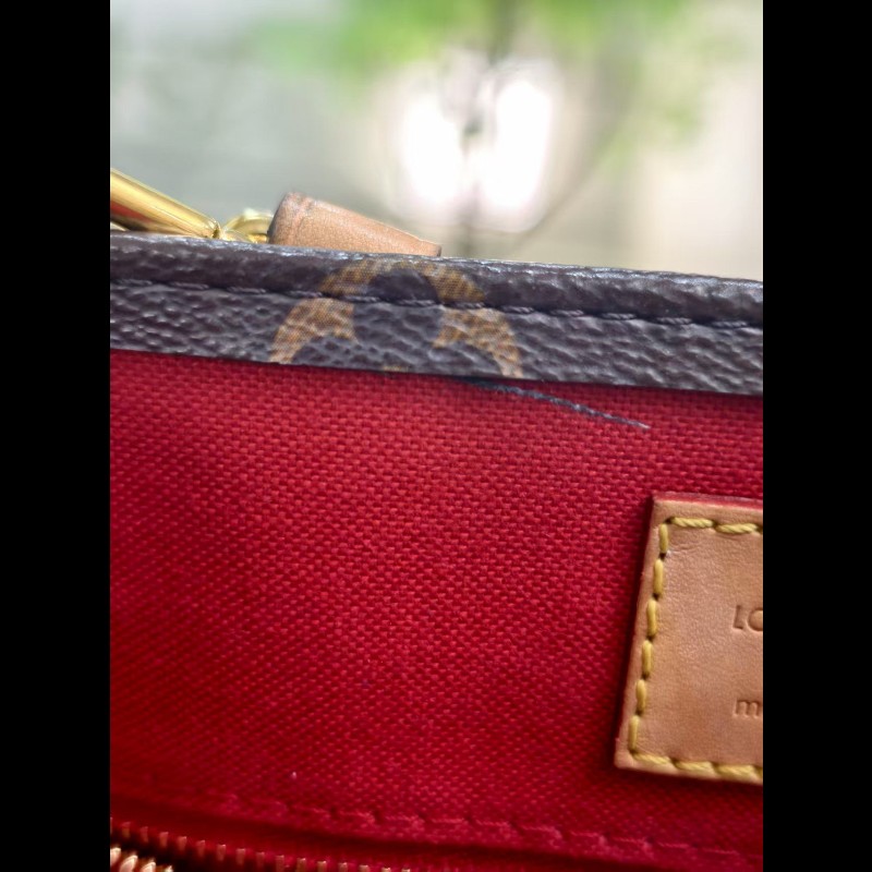 LV路易威登 Sac Plat BB老花琴譜包-27