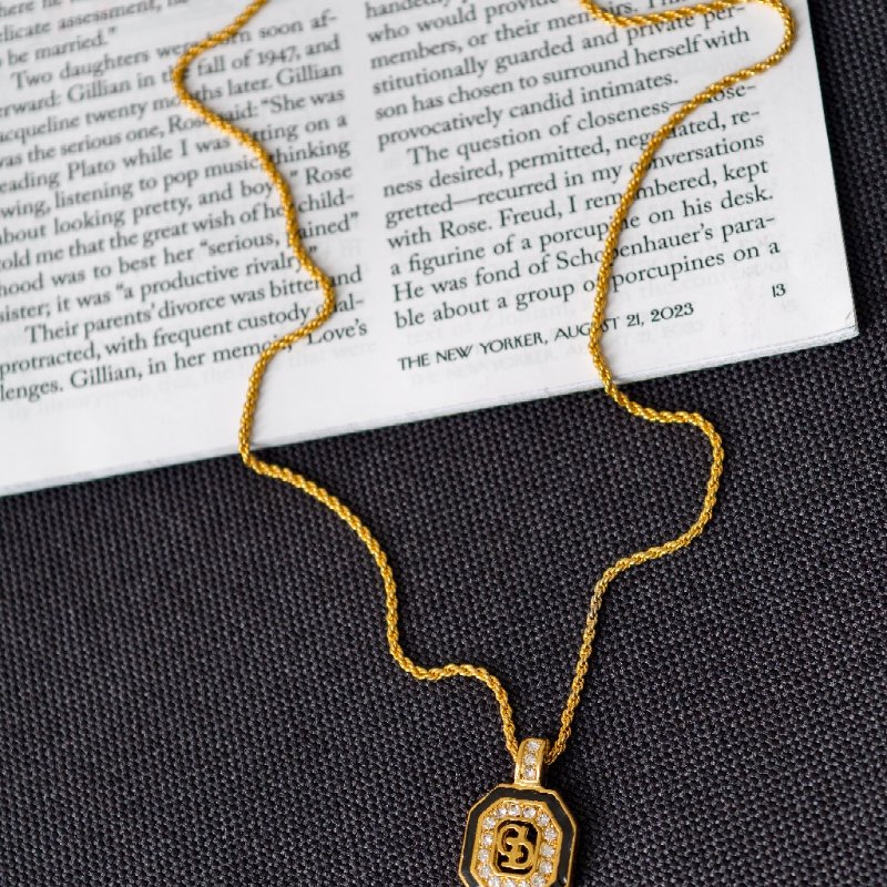 Dior 中古項鍊 正常使用痕跡 97新-5