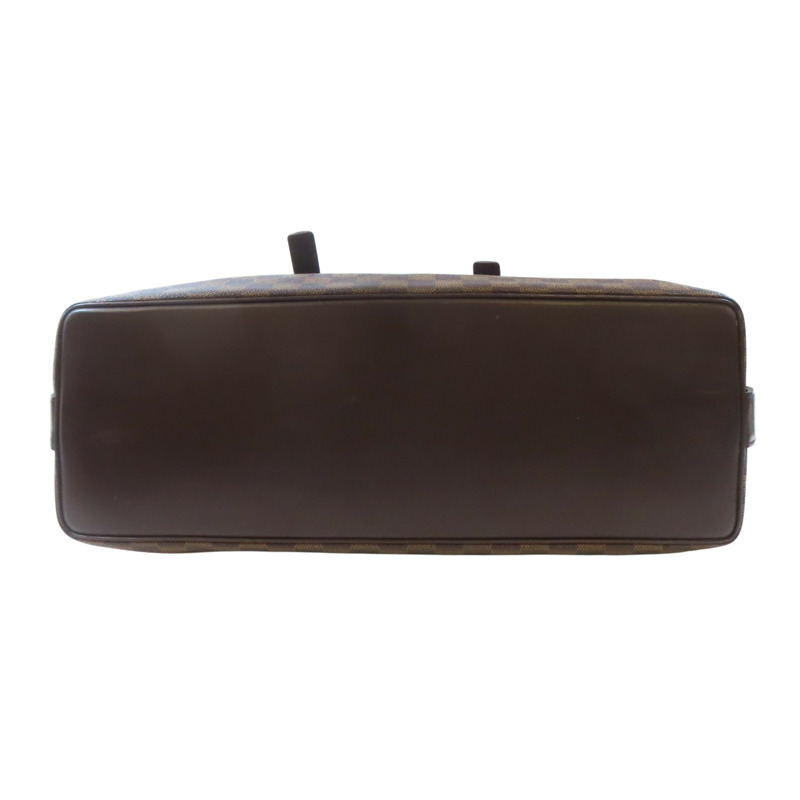 棕色 棋盤格帆布 Chelsea 托特包【LOUIS VUITTON LV 路易威登】 N51119-3