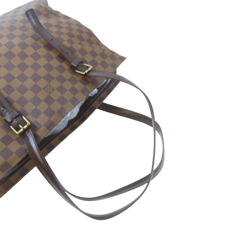 棕色 棋盤格帆布 Chelsea 托特包【LOUIS VUITTON LV 路易威登】 N51119-4