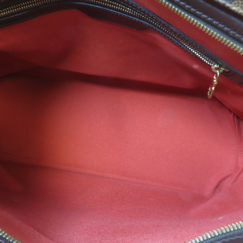 棕色 棋盤格帆布 Chelsea 托特包【LOUIS VUITTON LV 路易威登】 N51119-5