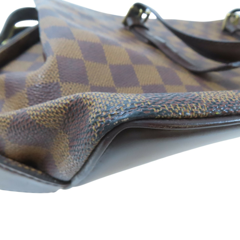 棕色 棋盤格帆布 Chelsea 托特包【LOUIS VUITTON LV 路易威登】 N51119-13