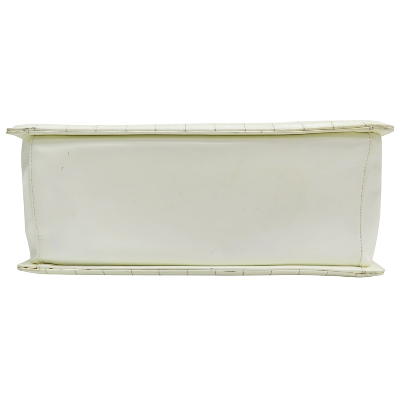 白色 牛皮 BOY 肩背包 銀釦【CHANEL 香奈兒】-3