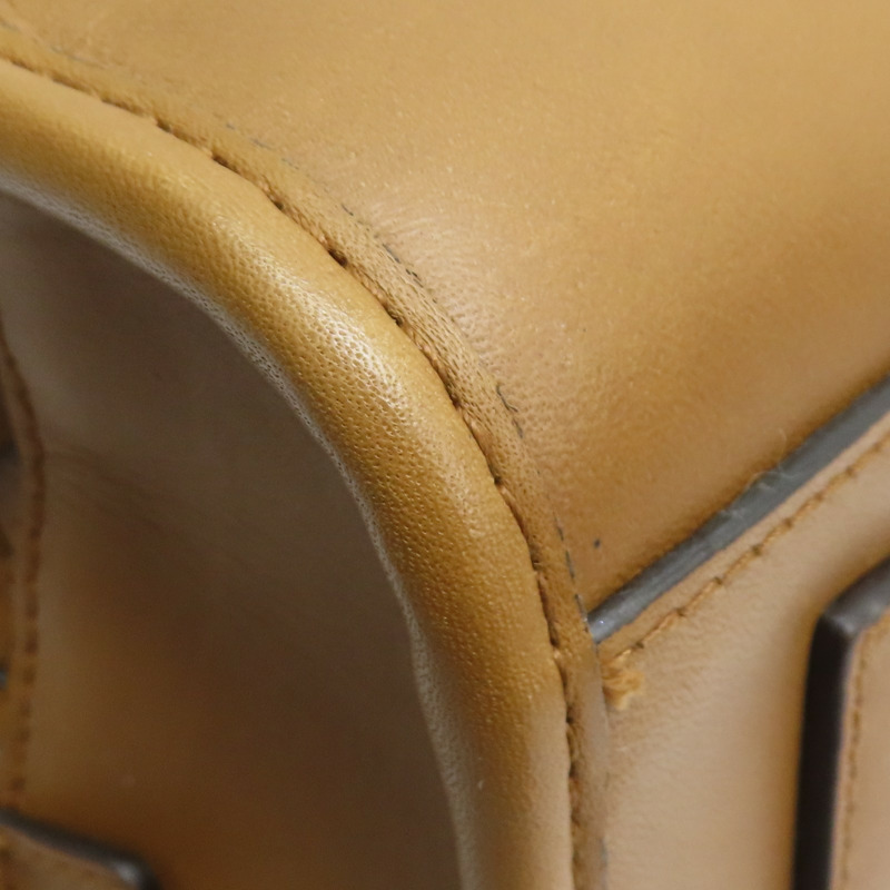 棕色 編織牛皮 Amazona 36 手提包【LOEWE 羅威】-12