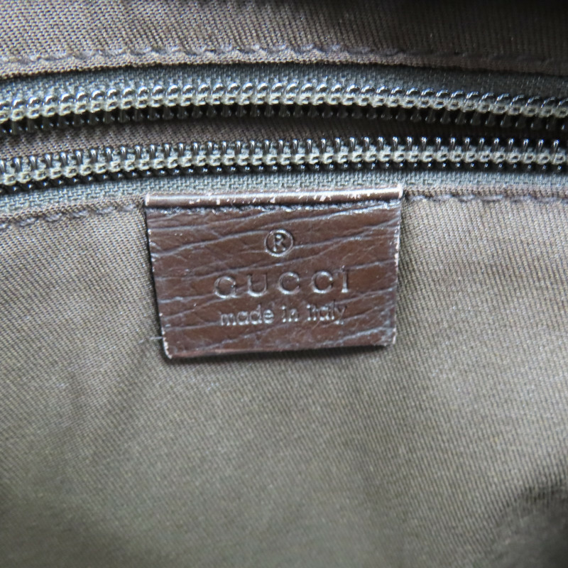 烏木色 PVC肩背包【GUCCI 古馳】 181086-6