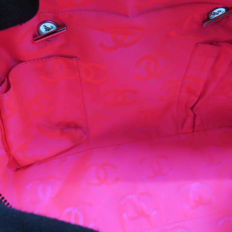 黑色 菱格紋 荔枝牛皮 Cambon Shoulder 肩背包【CHANEL 香奈兒】 A25171-5