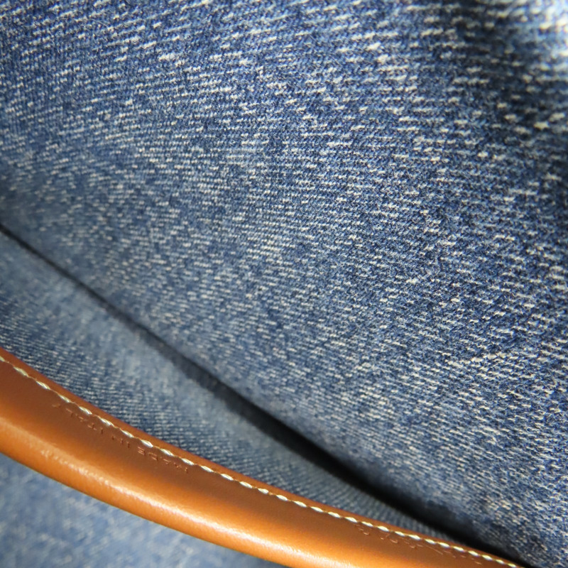 藍色 丹寧布 SMALL CABAS Thais 肩背包【CELINE 賽琳】 199162FED-6